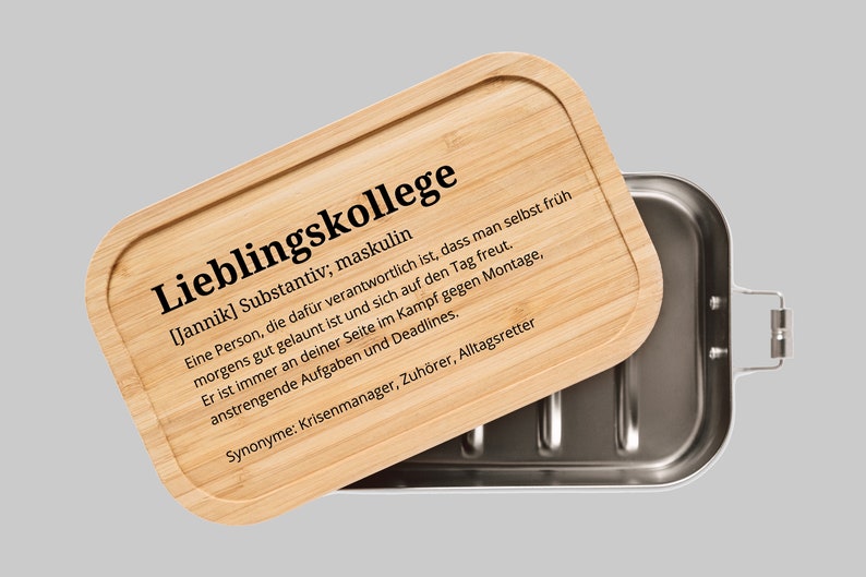Lunchbox - Lieblingskollege/Lieblingskollegin