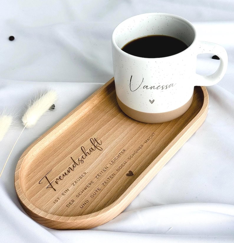 Tasse mit Brett
