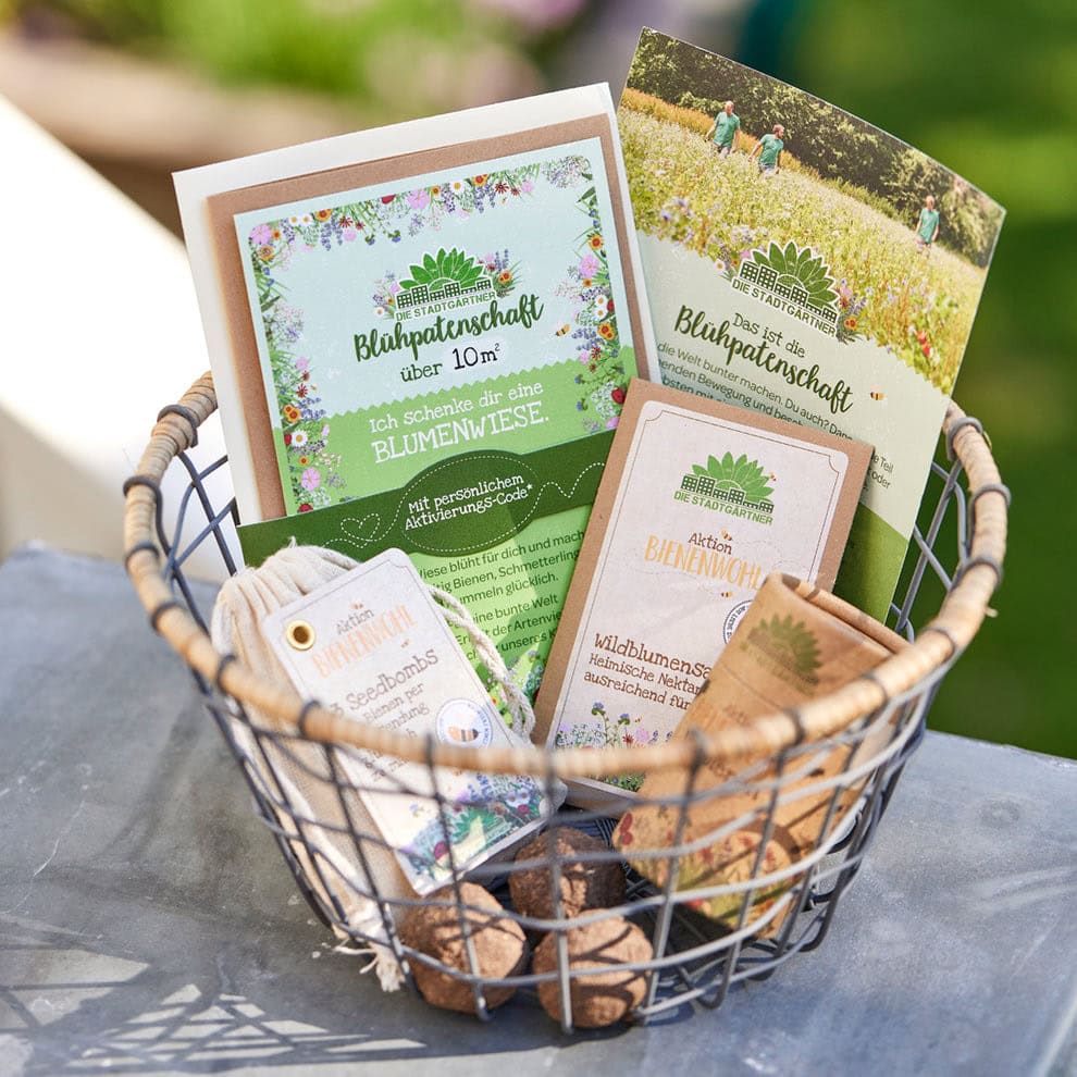 Blühpatenschaft-Geschenkset