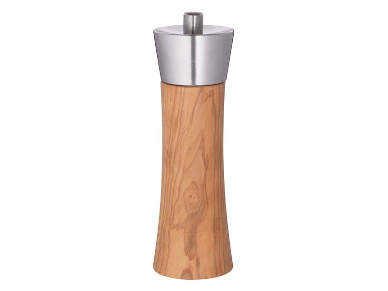 Salzmühle Augsburg aus Olivenholz, 18 cm