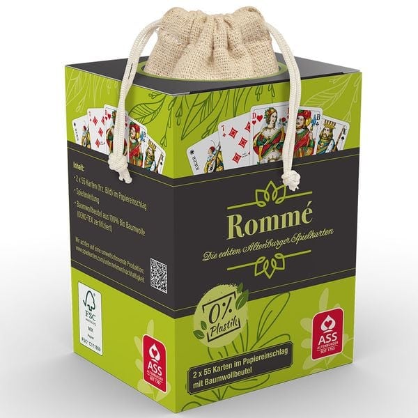 FSC Rommé plastikfrei