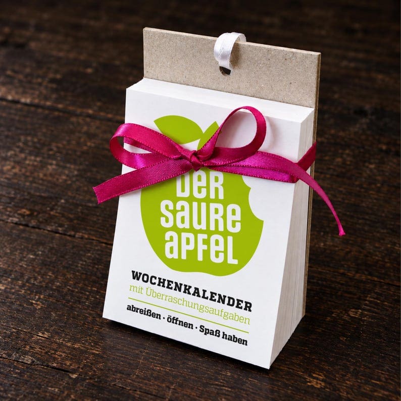 „Der saure Apfel“ – Wochenkalender